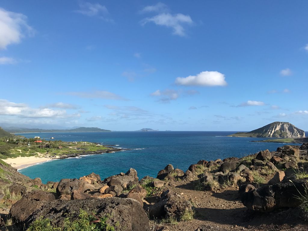 Makapu'u Lookout on Oahu Island